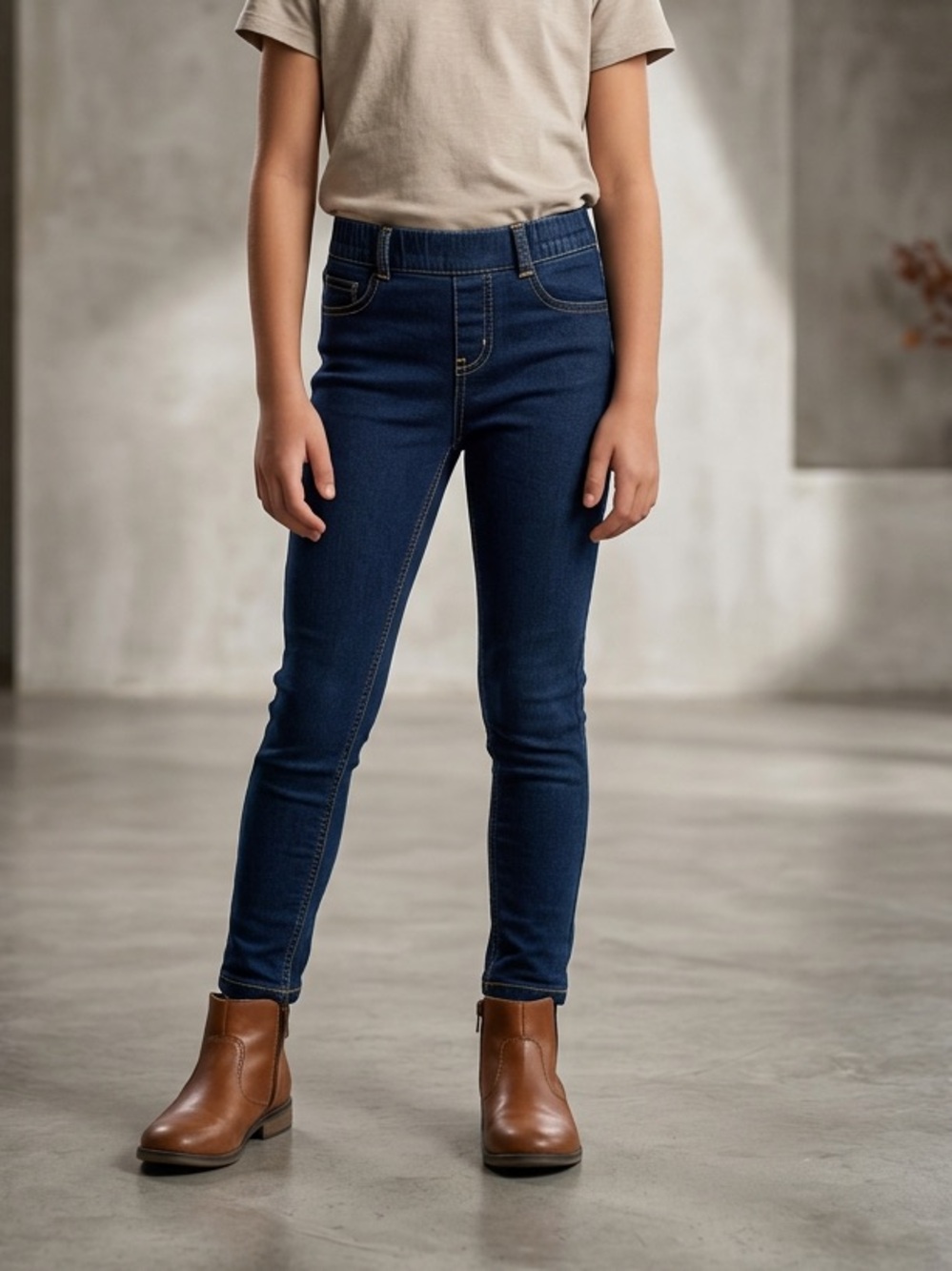Levi's Girls Dark Indigo Jegging Leggings